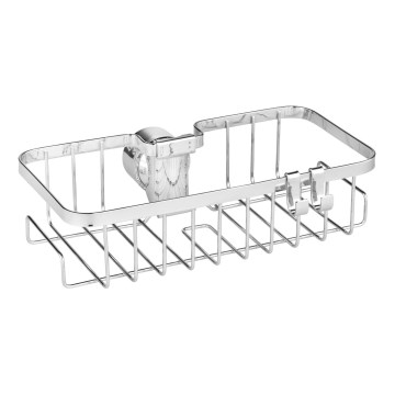 WENKO 25678100 - Coș FLORESTA, 24 x 14 cm, argintiu