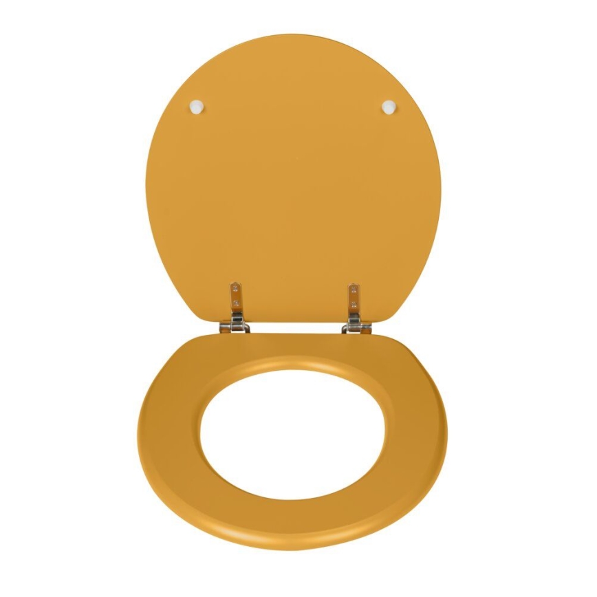 WENKO 25792100 - Capac WC PRIMA 37x41 cm galben/argintiu
