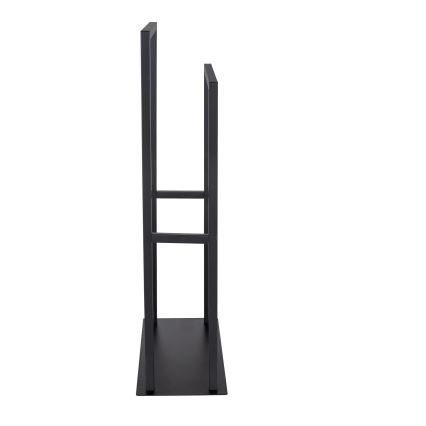 WENKO 26056100 - Suport pentru prosoape RIVALTA 46 x 80 cm inox/negru