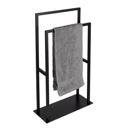WENKO 26056100 - Suport pentru prosoape RIVALTA 46 x 80 cm inox/negru