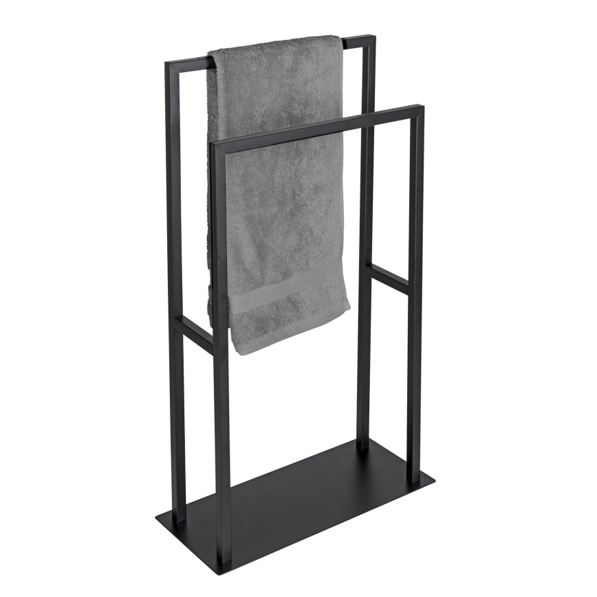 WENKO 26056100 - Suport pentru prosoape RIVALTA 46 x 80 cm inox/negru