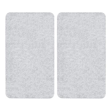 WENKO 2712663100 - Placă de protecție 30 x 52 cm, transparentă/gri