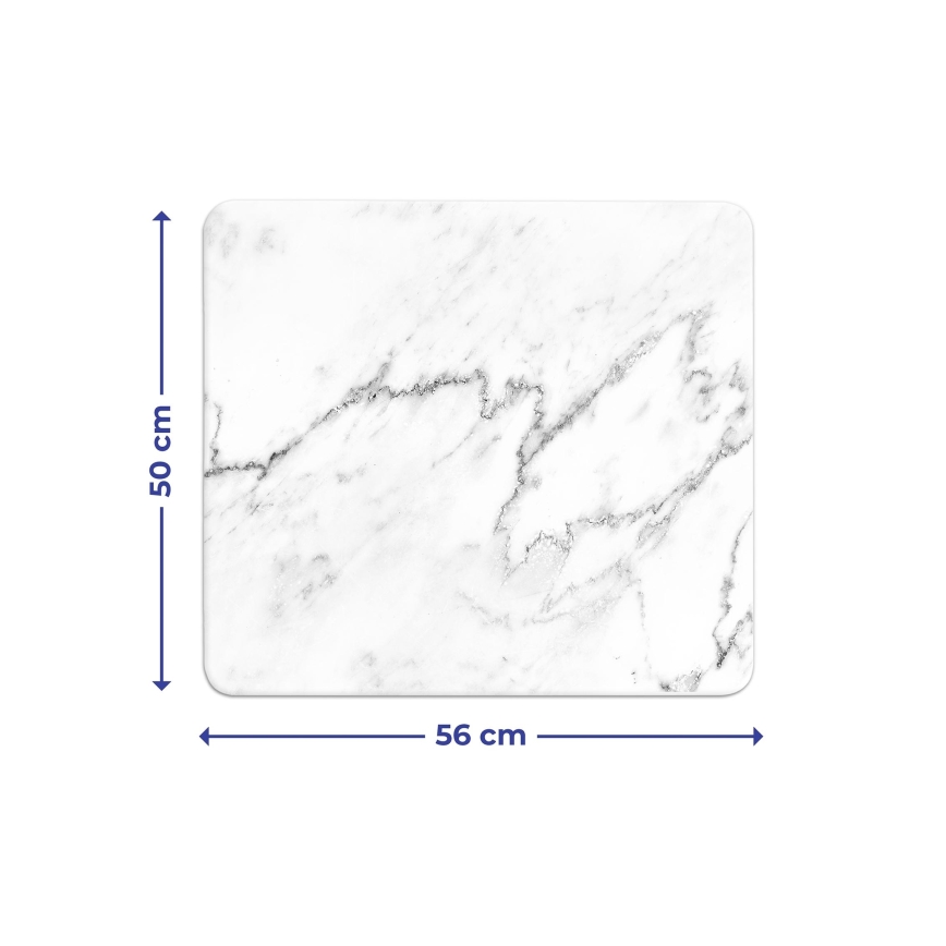 WENKO 2712929500 - Capac WC NEUTRAL 56x50 cm multicolor/transparent