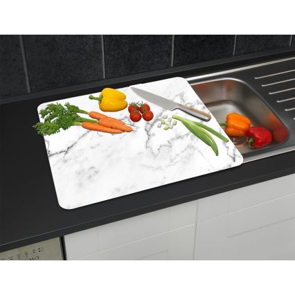 WENKO 2712929500 - Capac WC NEUTRAL 56x50 cm multicolor/transparent