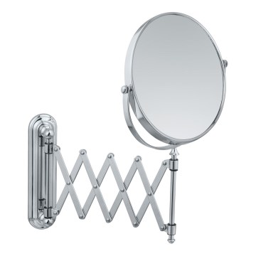 WENKO 3656241100 - Oglindă cosmetică TELESCOPE DELUXE 23x38 cm, crom lucios
