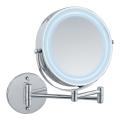 WENKO 3656530100 - Oglindă POWER-LOC 25,5x32 cm crom lucios