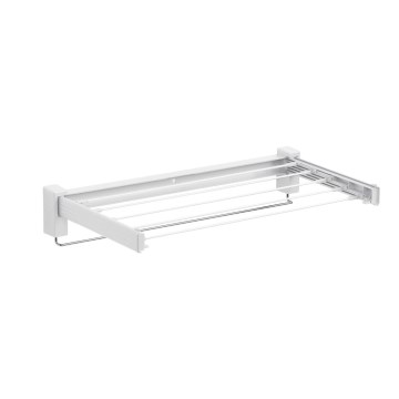 WENKO 3770013100 - Uscător de rufe BUTTERFLY 70 x 13,5 cm, argintiu/alb