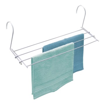 WENKO 3780010100 - Uscător de rufe 58 x 16 cm, alb