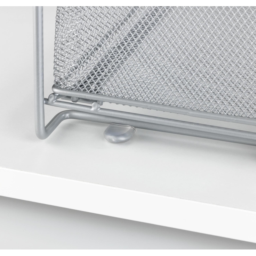 WENKO 53140800 - Poliță GIOMA, 35 x 33,5 cm, argintie