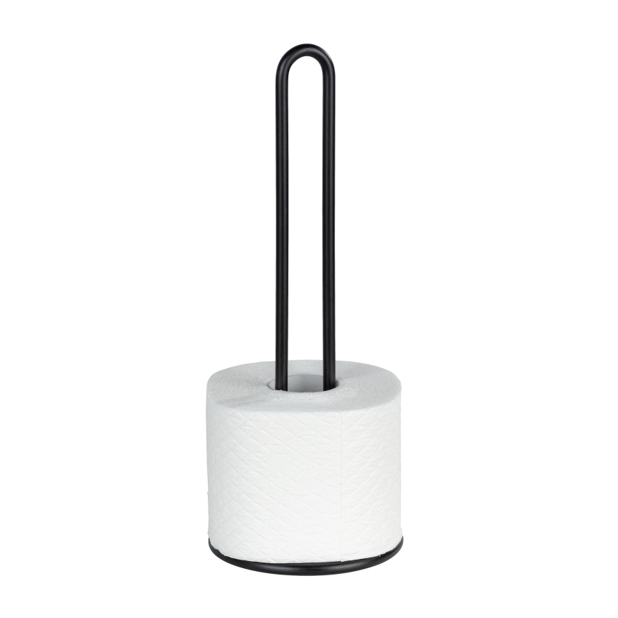 WENKO 53256100 - Suport pentru prosoape de bucătărie, 12,5 x 32,5 cm, negru