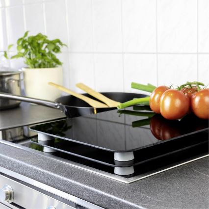WENKO 53898100 - Placă de protecție 52x30 cm negru/gri/transparent
