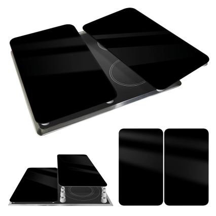WENKO 53898100 - Placă de protecție 52x30 cm negru/gri/transparent