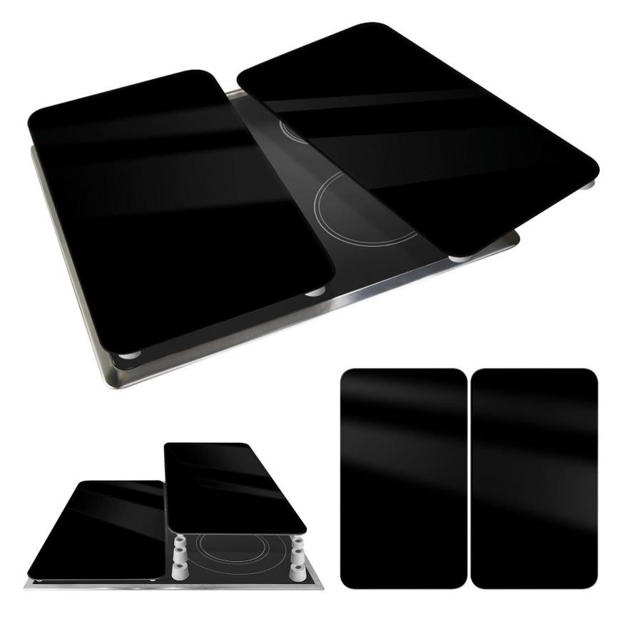 WENKO 53898100 - Placă de protecție 52x30 cm negru/gri/transparent