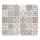 WENKO 53904100 - Capac pentru plită 30x52 cm multicolor/gri/transparent