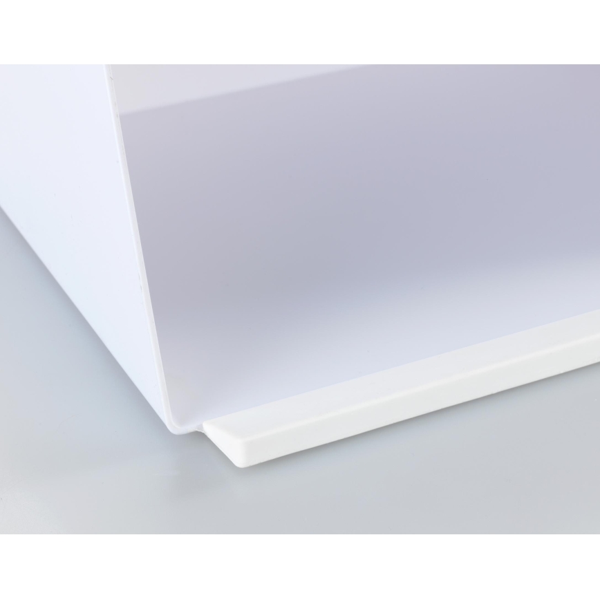 WENKO 54099100 - Cutie pentru pâine KUBO, 35x26,5 cm, alb/maro