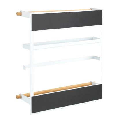 WENKO 54113100 - Organizator MAGNA 33x34 cm albă/maro/negru