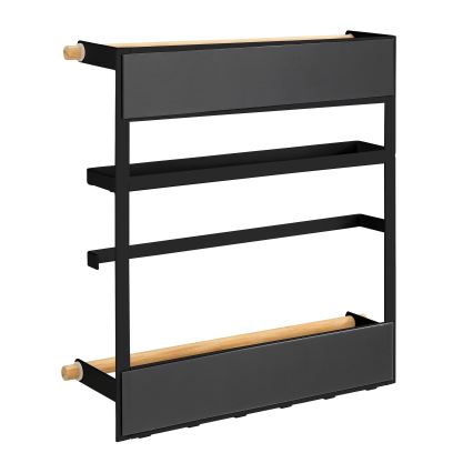 WENKO 54114100 - Organizator MAGNA 33 x 34 cm, negru/maro