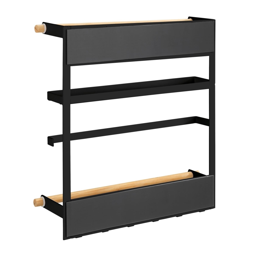 WENKO 54114100 - Organizator MAGNA 33 x 34 cm, negru/maro