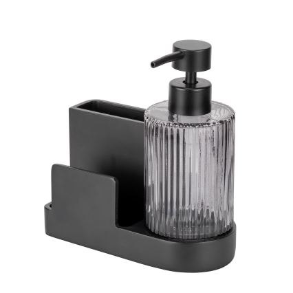 WENKO 54654100 - Organizator PINA, 16 x 17 cm, negru