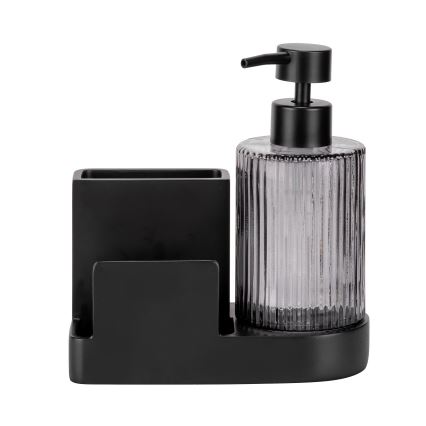 WENKO 54654100 - Organizator PINA, 16 x 17 cm, negru