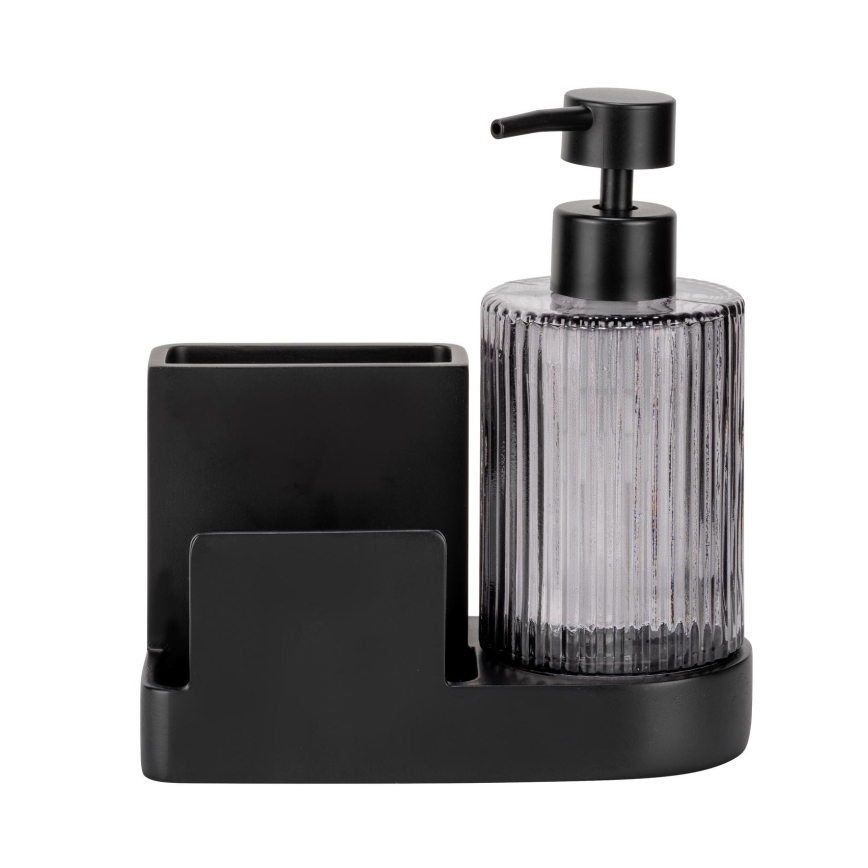 WENKO 54654100 - Organizator PINA, 16 x 17 cm, negru