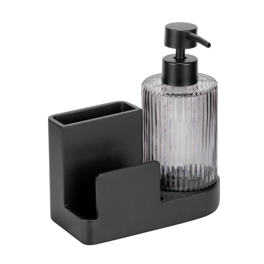 WENKO 54654100 - Organizator PINA, 16 x 17 cm, negru