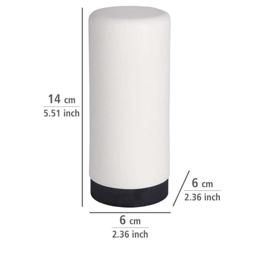 WENKO 54670100 - Dozator EASY SQUEEZ-E, 6x14 cm, alb/negru