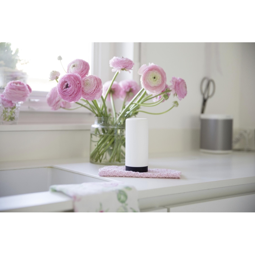 WENKO 54670100 - Dozator EASY SQUEEZ-E, 6x14 cm, alb/negru