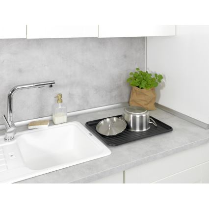 WENKO 54798100 - Scurgător de vase AMY 42,5x31,5 cm negru