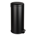 WENKO 54915100 - Coș LEMAN 30,5 x 64 cm, negru