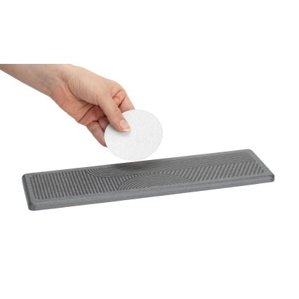 WENKO 54957100 - Tăviță pentru scurgere DAMON 30x8 cm, gri