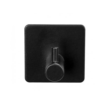 WENKO 55009100-Cârlig BLACK OUTDOOR KITCHEN 4,5x4,5 cm inox/negru