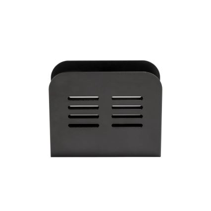 WENKO 55025100 - Suport pentru șervețele BLACK OUTDOOR KITCHEN 15x12,5 cm negru