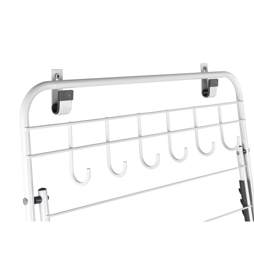 WENKO 63010800 - Uscător de rufe 51x142 cm alb/gri