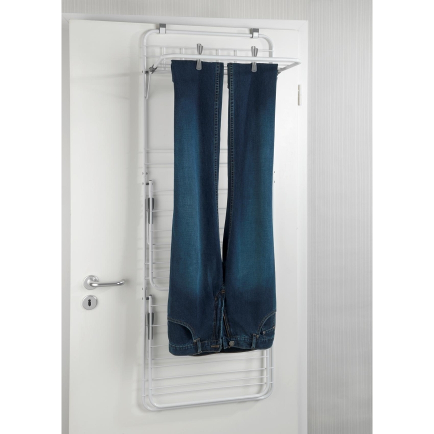 WENKO 63010800 - Uscător de rufe 51x142 cm alb/gri