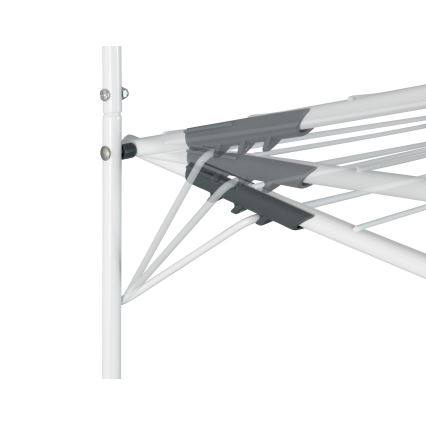 WENKO 63010800 - Uscător de rufe 51x142 cm alb/gri