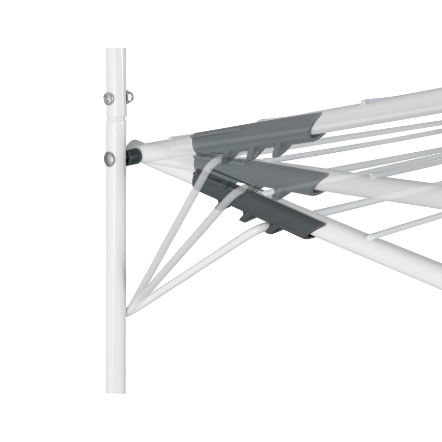 WENKO 63010800 - Uscător de rufe 51x142 cm alb/gri