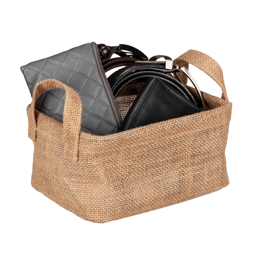 WENKO 64470100 - Coș JUNA 20x15 cm maro