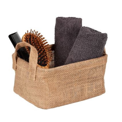 WENKO 64470100 - Coș JUNA 20x15 cm maro