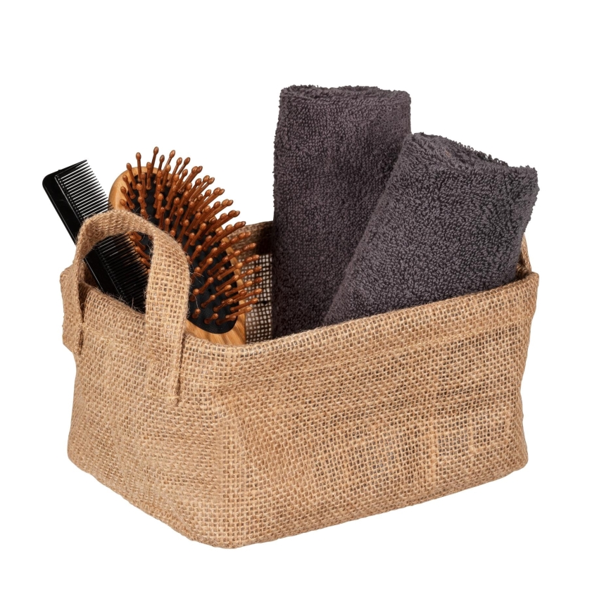 WENKO 64470100 - Coș JUNA 20x15 cm maro