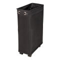 WENKO 69737800 - Coș de rufe CORNO, 18,5 x 60 cm, negru