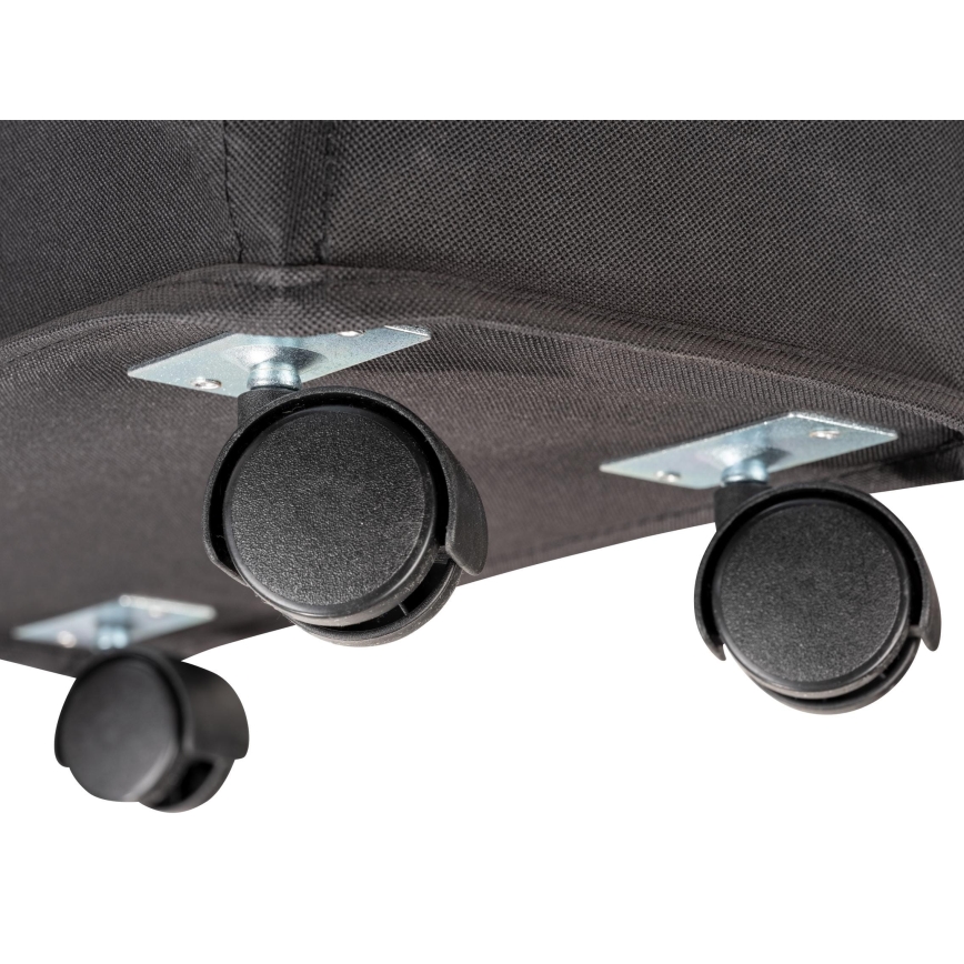 WENKO 69737800 - Coș de rufe CORNO, 18,5 x 60 cm, negru