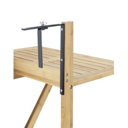 WENKO 69806800 - Masă WAIKIKI 64x65 cm alb/maro