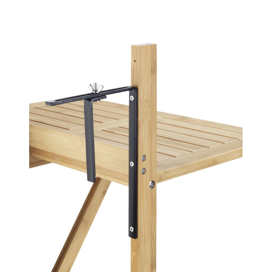 WENKO 69806800 - Masă WAIKIKI 64x65 cm alb/maro