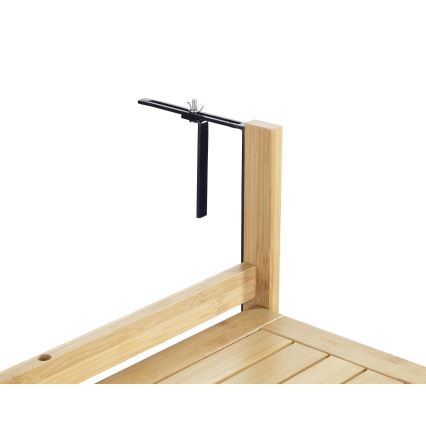 WENKO 69806800 - Masă WAIKIKI 64x65 cm alb/maro