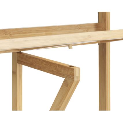 WENKO 69806800 - Masă WAIKIKI 64x65 cm alb/maro