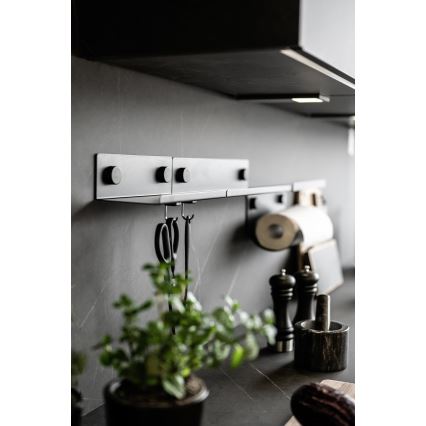 WENKO 71144800 - Suport pentru role JET 30x15 cm, negru