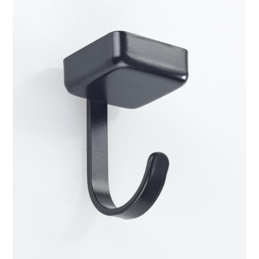 WENKO 71149800 - Cârlige JET 2,2x3,9 cm negru/argintiu