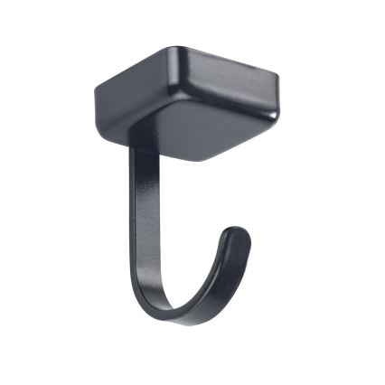 WENKO 71149800 - Cârlige JET 2,2x3,9 cm negru/argintiu