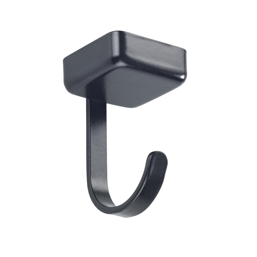 WENKO 71149800 - Cârlige JET 2,2x3,9 cm negru/argintiu